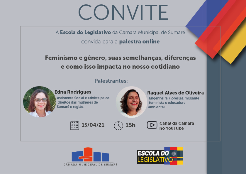 Escola do Legislativo oferece palestra sobre feminismo e gênero