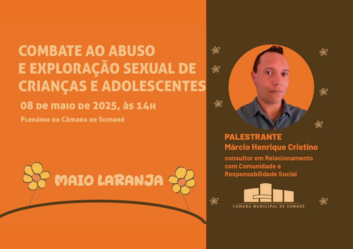 Plenário da Câmara recebe palestra sobre combate da exploração sexual de crianças e adolescentes