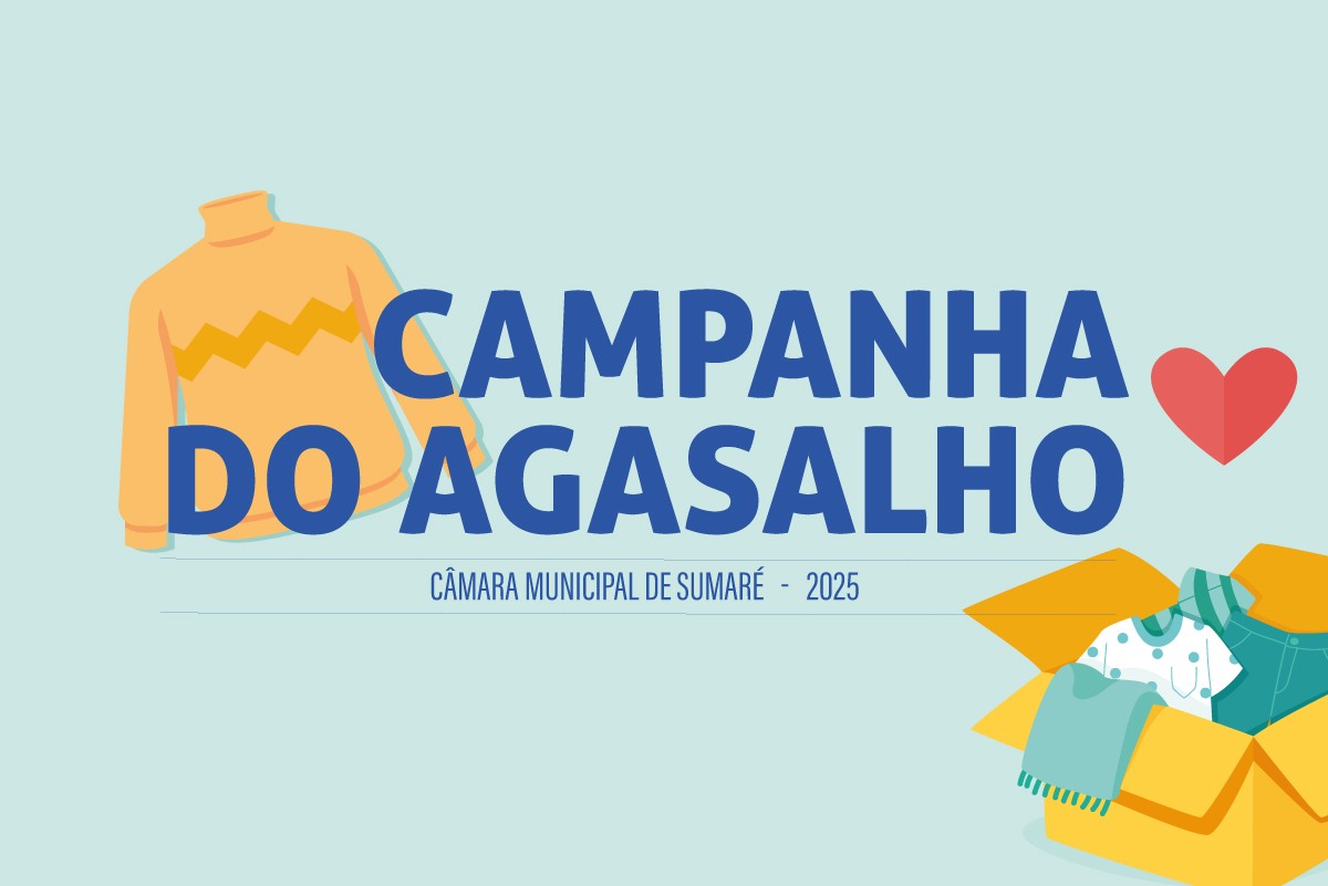 Câmara de Sumaré promove Campanha do Agasalho e incentiva doações