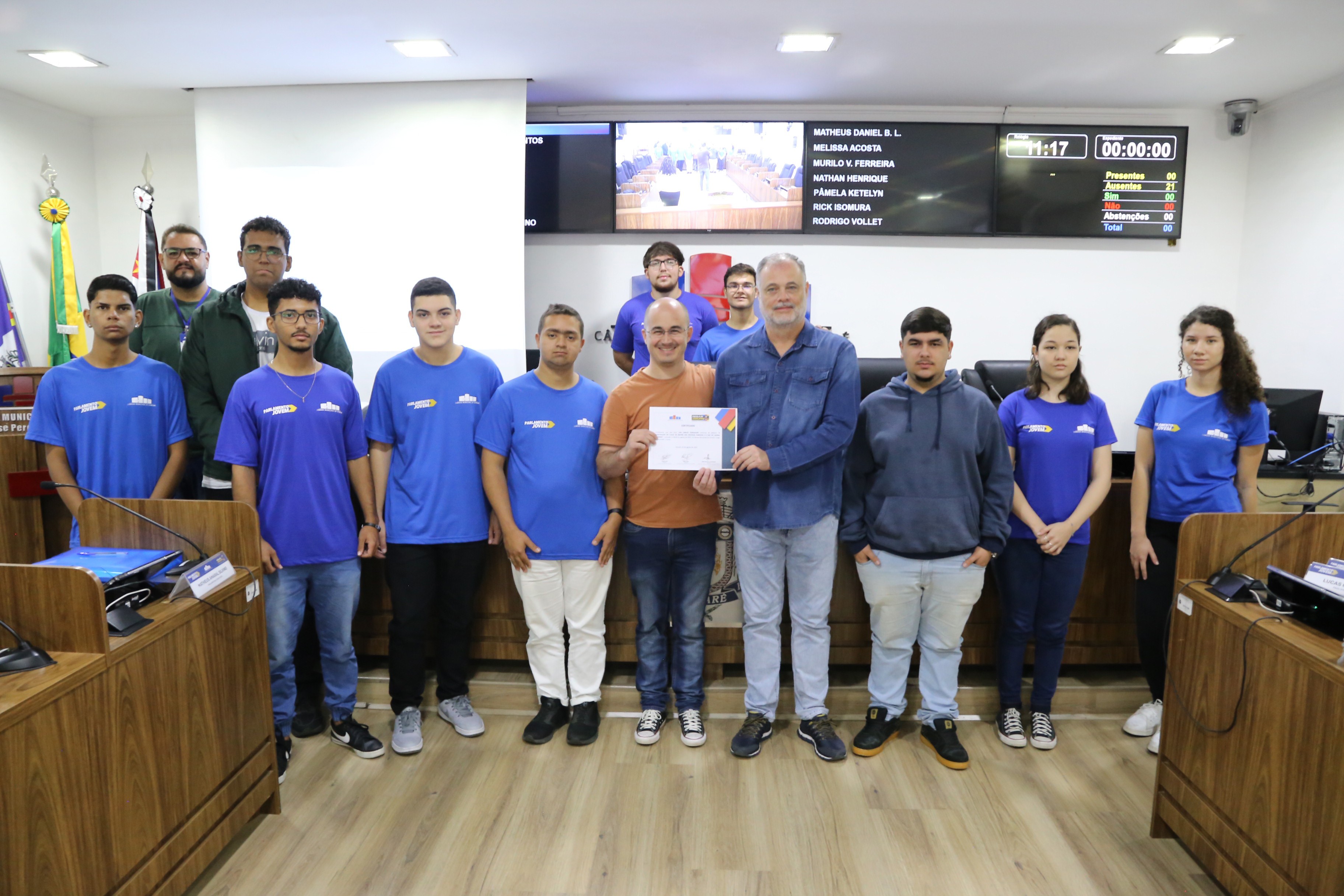 Parlamentares jovens sugerem coleta seletiva, gratuidade no transporte e energia solar na iluminação em Sumaré