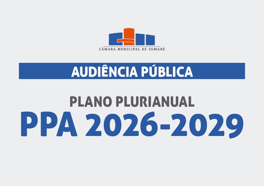 Convite Audiência Pública – PPA – 2026-2029