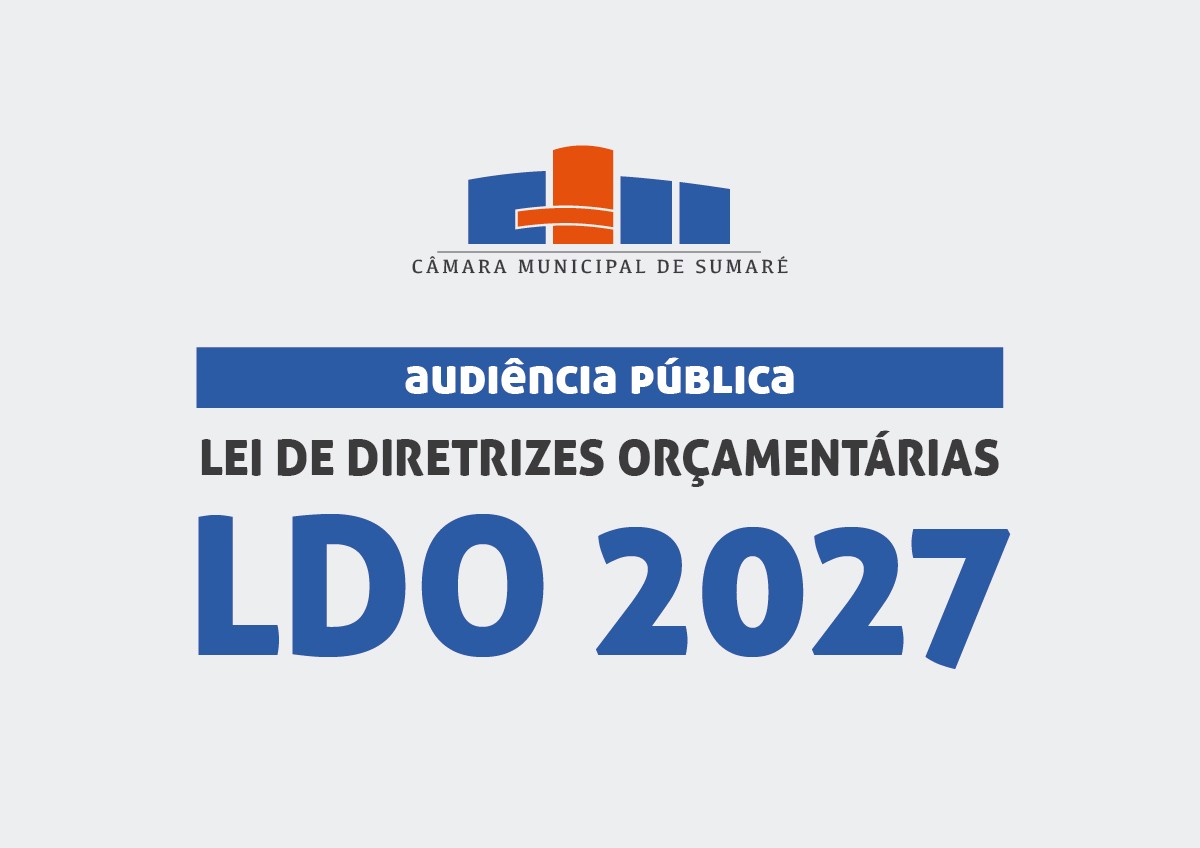 Convite Audiência Pública – LDO 2027
