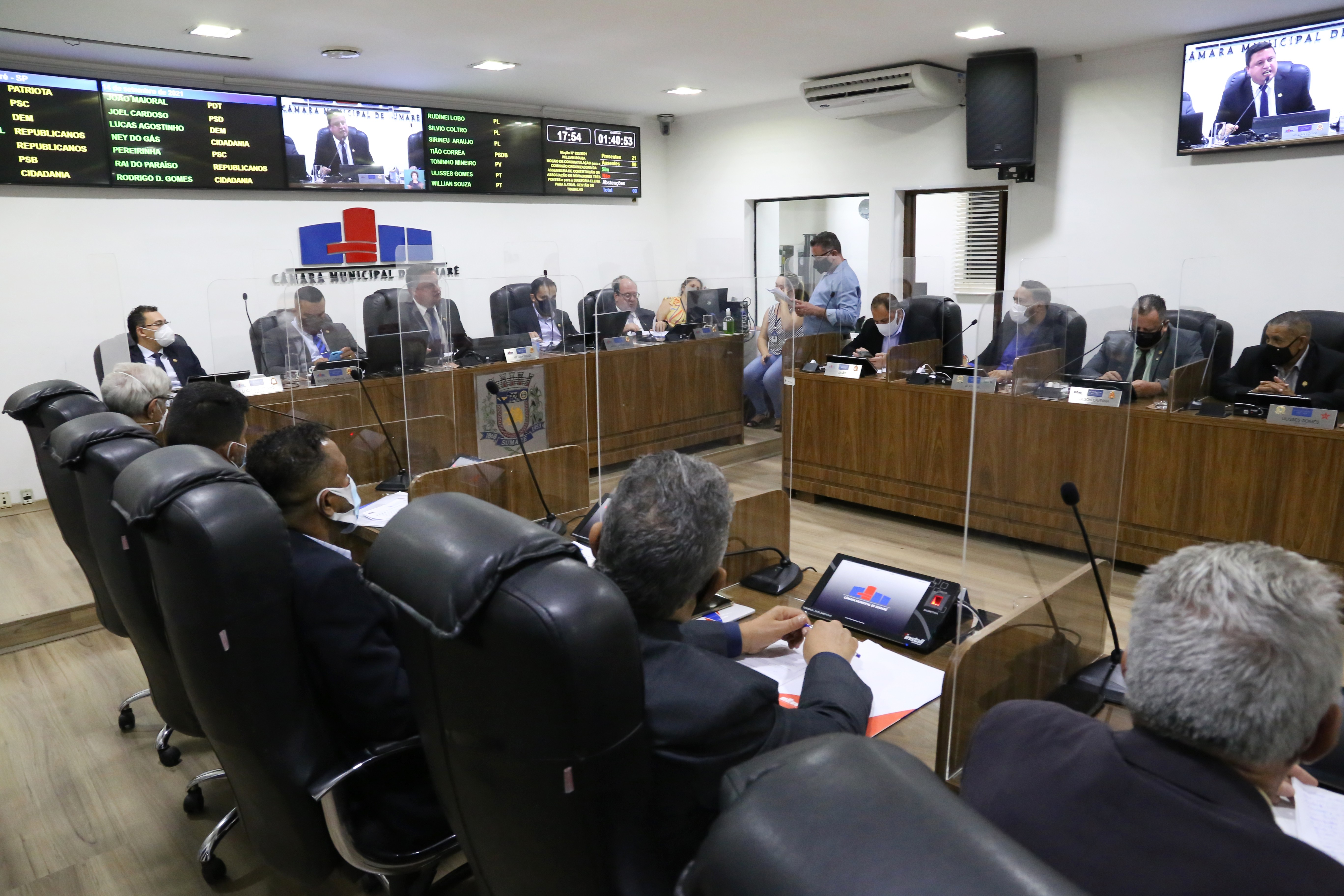 Vereadores de Sumaré discutem quatro projetos na reunião desta terça-feira