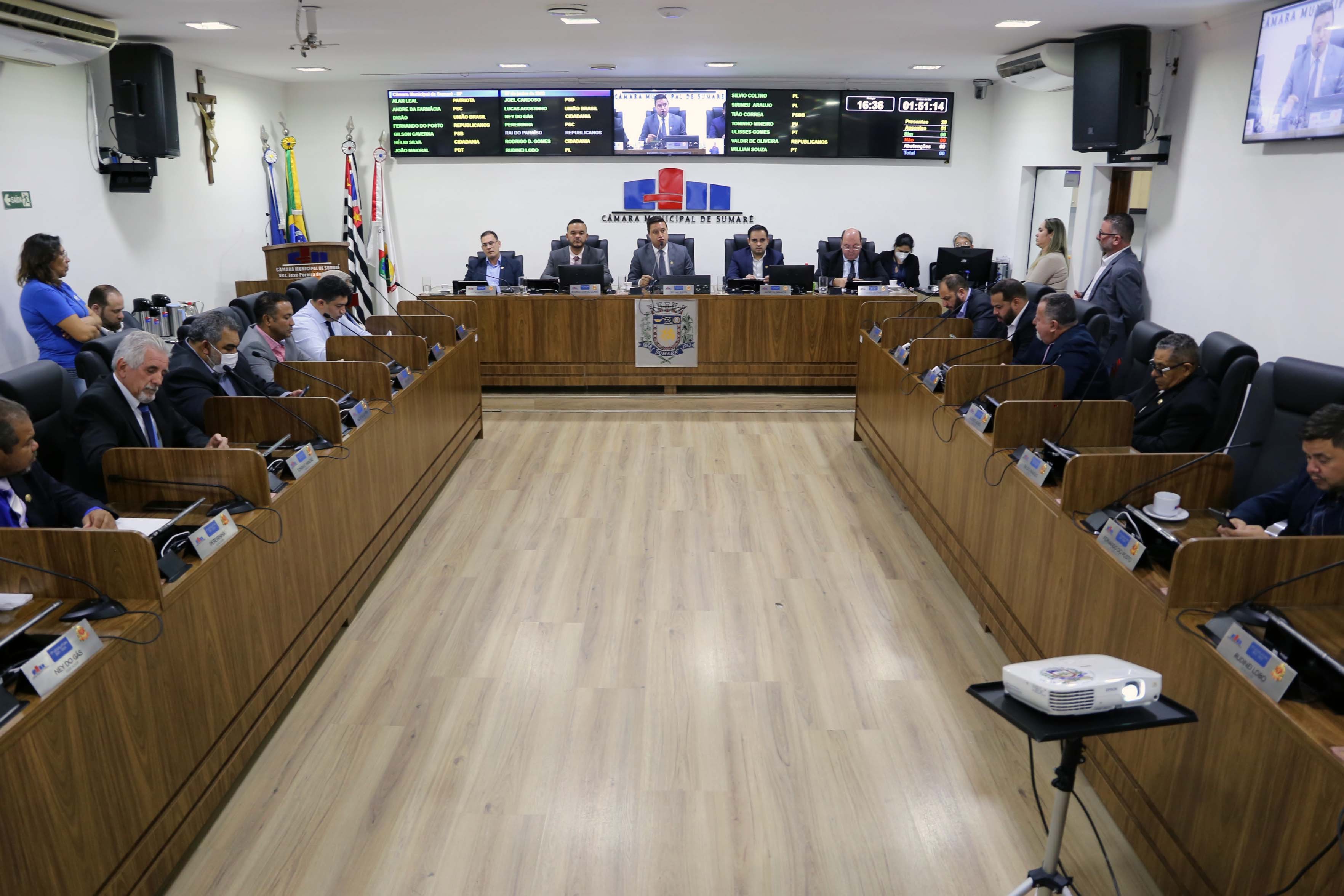 Vereadores aprovam contas do exercício de 2019 da Prefeitura de Sumaré