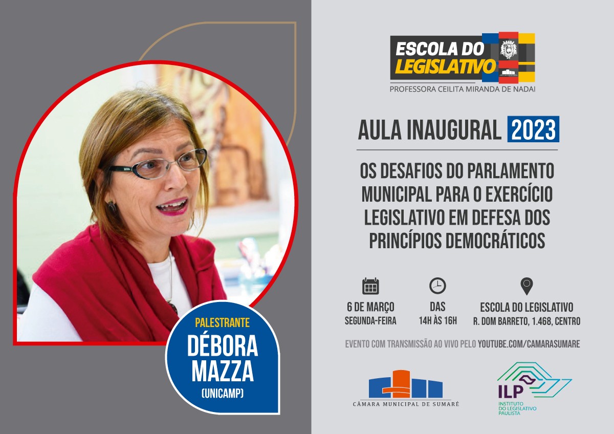 Escola do Legislativo promove aula inaugural de 2023