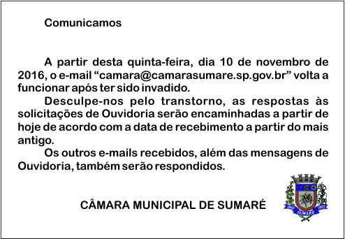 Comunicado E-mail Invadido