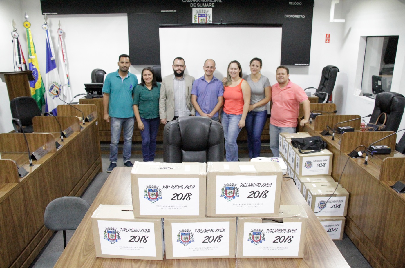 A Câmara Municipal de Sumaré realizou nesta sexta-feira (27/10) a apuração dos votos da eleição do Parlamento Jovem