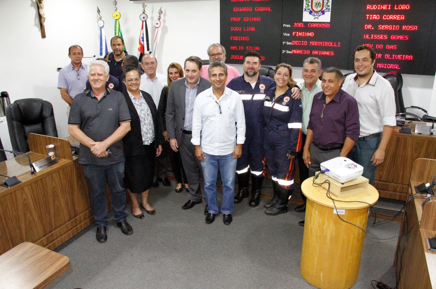 SAMU faz reunião sobre a atual situação aos vereadores de Sumaré